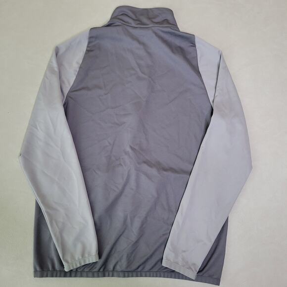 Nike Jacket Mens Medium Gray Epic Knit Gunsmoke Training Full Zip Dri-Fit - Picture 9 of 9